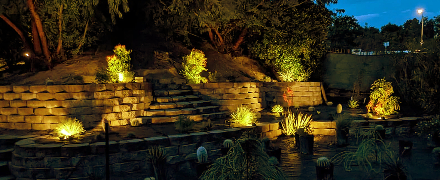 solar spotlights outdoor waterproof