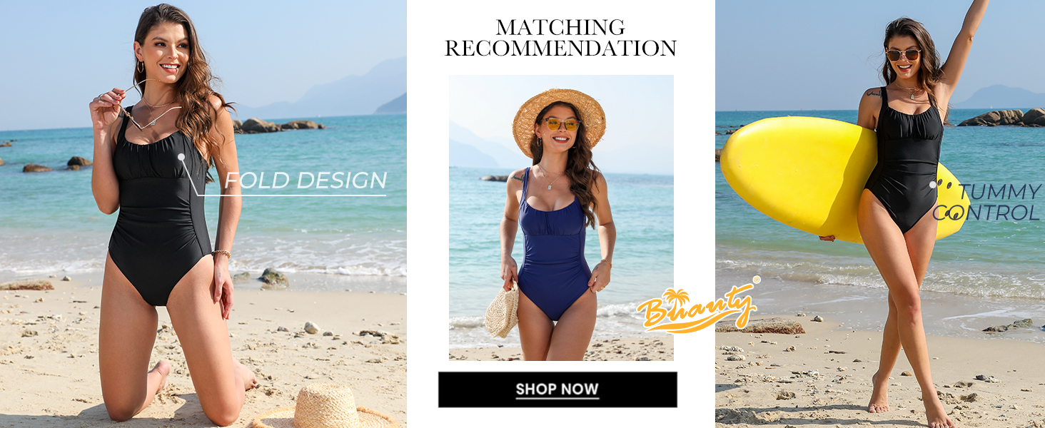Tummy Control Bathing Suit Slimming Swim Suits for Women 2025
