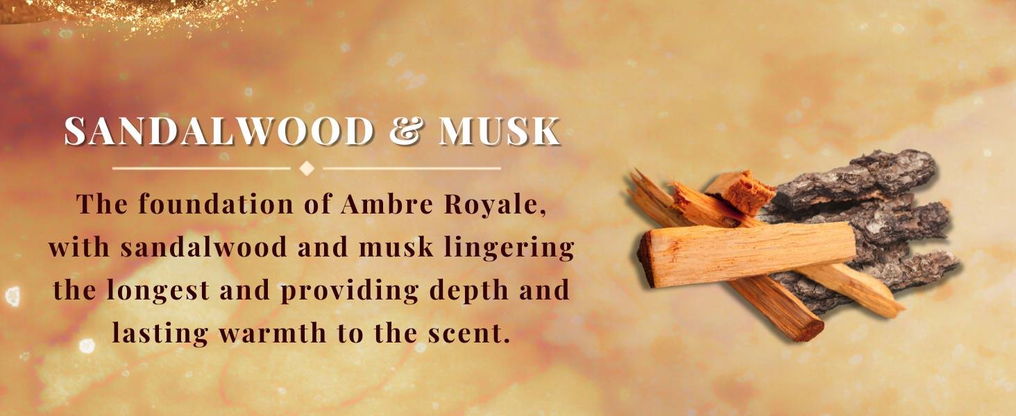 Ambre Royale Unisex Alcohol Free Long Lasting Perfume OIl