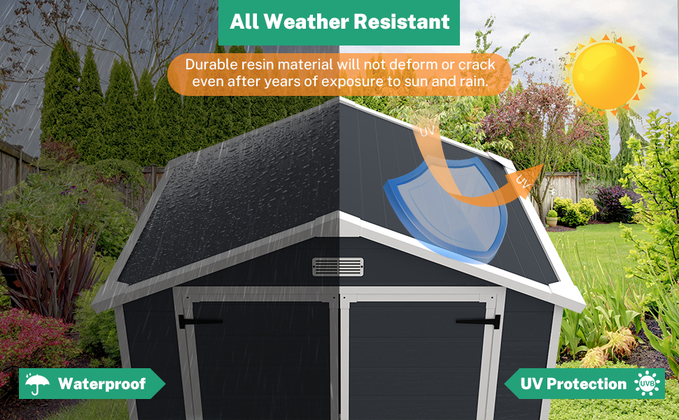 outdoor storage shed