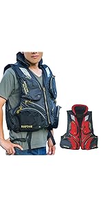 Amazon | ライフジャケット Hi-DX 枕付きフローティングベスト