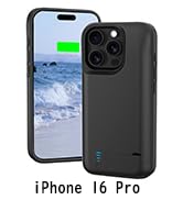 Amazon | Gladgogo iPhone 16 Pro対応バッテリーケース