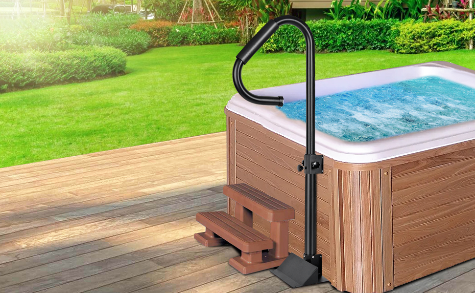 Neorexon Hot Tub Handrails 56”, 600 LBS SPA Side Handrail