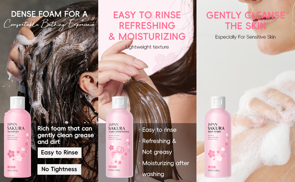 shampoo and conditioner set