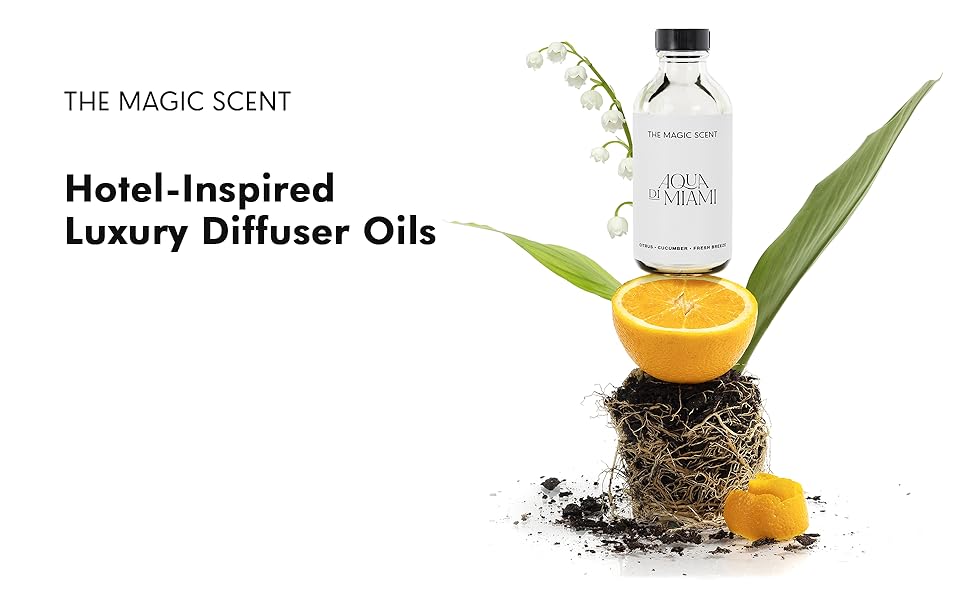 The Magic Scent "Aqua di Miami" Oils for Diffuser HVAC