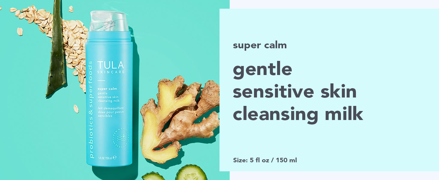 super calm gentle sensitive skin cleansing milk