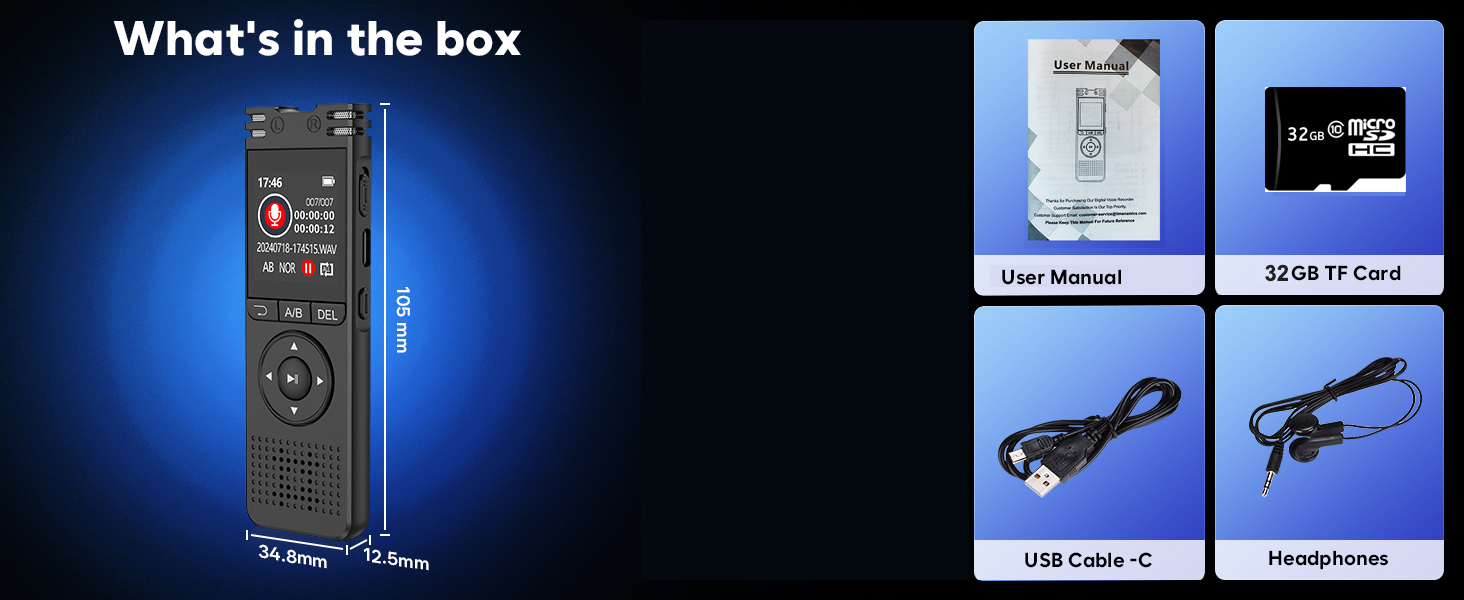 Voice Recorder with Playback