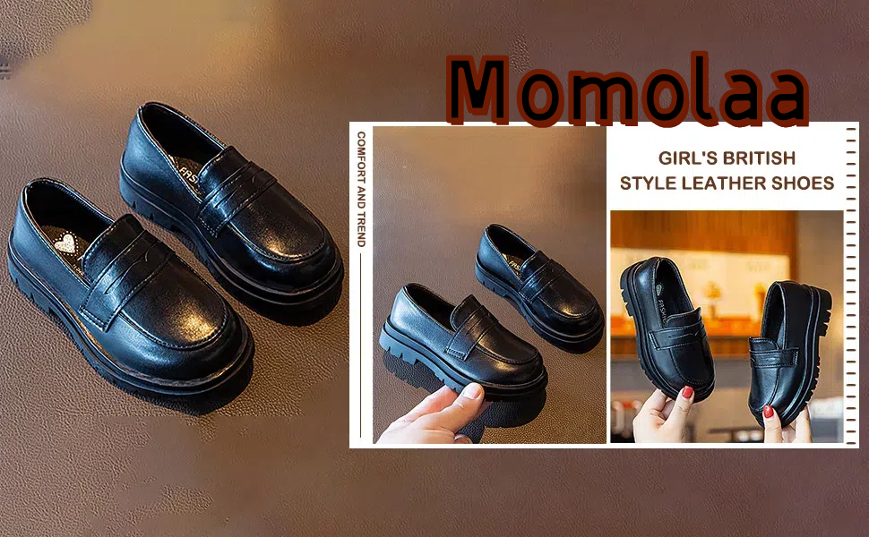 Boys Girls Dress Shoes Kids School Uniform Formal Casual Oxfords for Toddler Little Kid