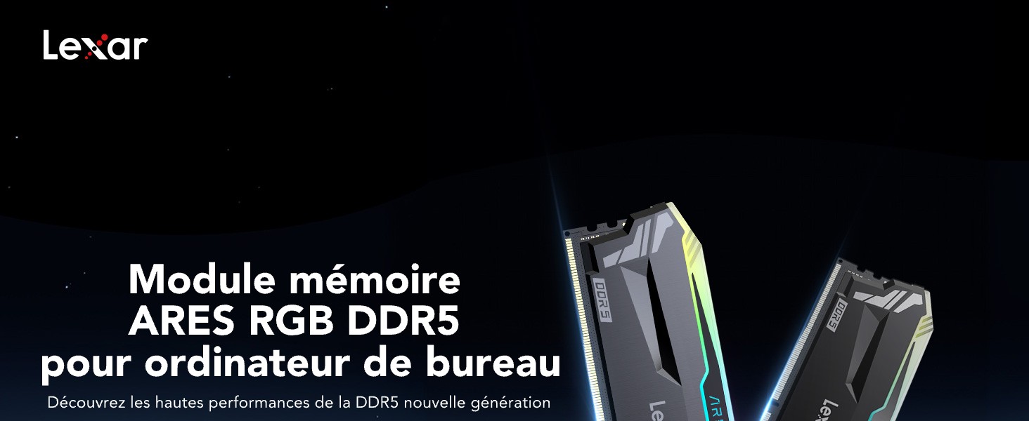 ram ares ddr5 32Go 6800mhz black friday