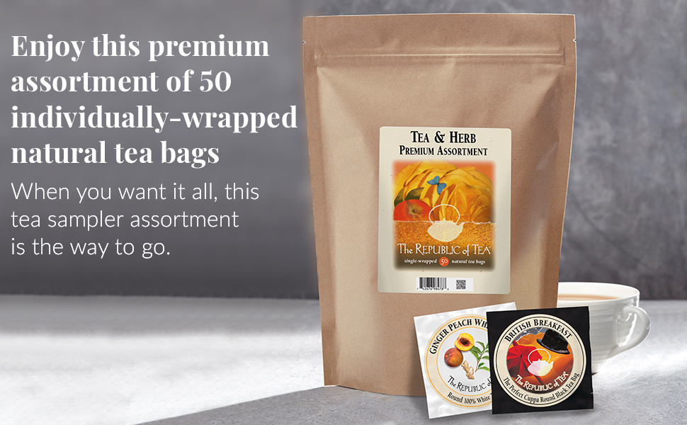 Premium Tea & Herb Sample Tea Bags