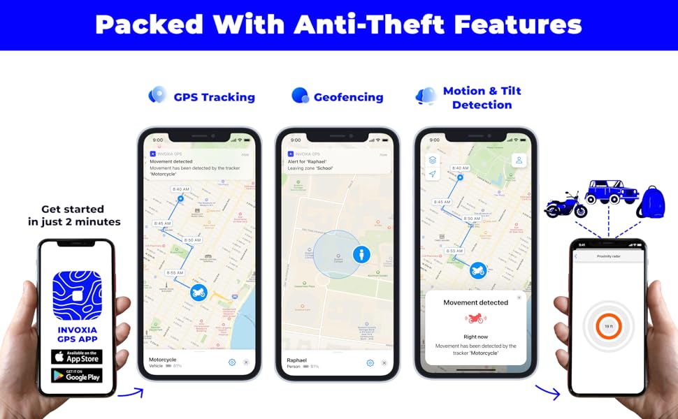 Amаzіng 🔥 Invoxia Cellular GPS Tracker with Free 1Year Subscription