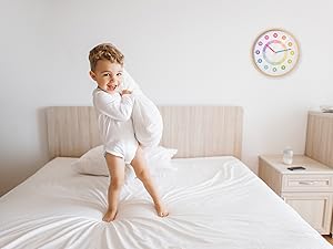 wall clock learning play education timetots littlehippo boy girl child