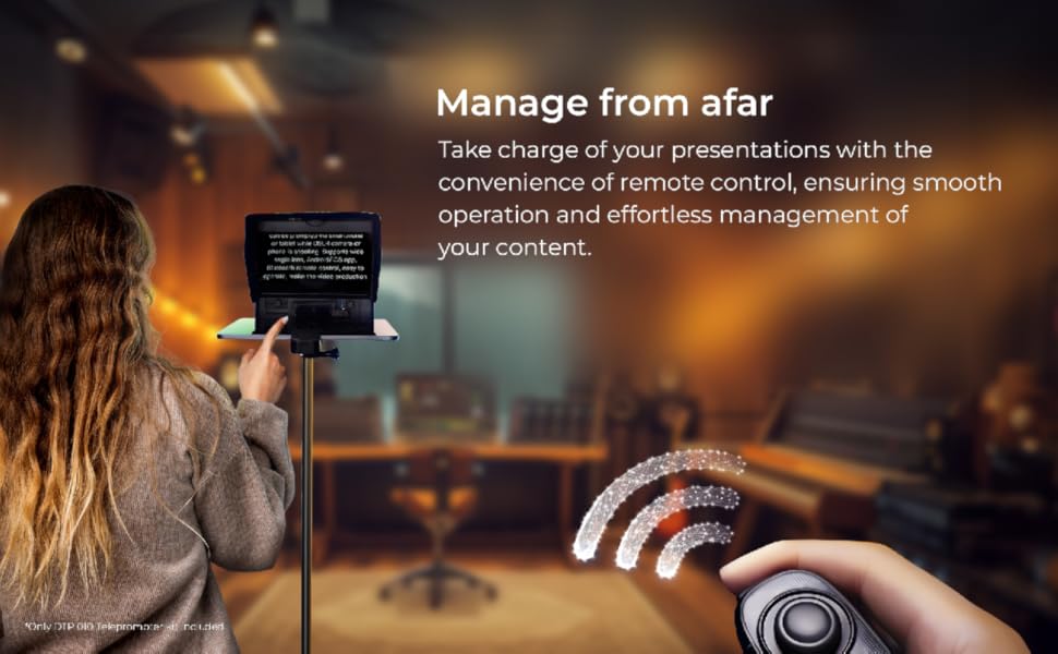 Digitek DTP 010 10” Digitek Teleprompter for Smartphone & DSLR