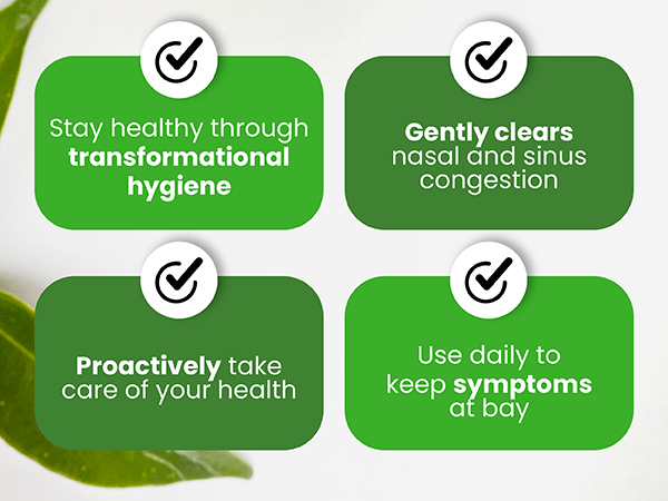 sinus nasal spray saline max allergy cleaner system cold