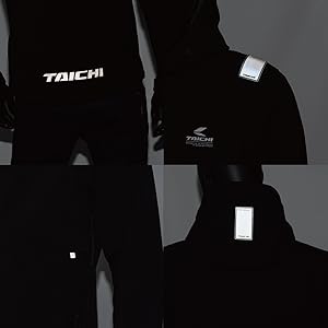 RS TAICHI 【RSJ728 ブラック】M Amazon | [RSタイチ] バイク用 秋冬春 防風 防寒 CEプロテクター