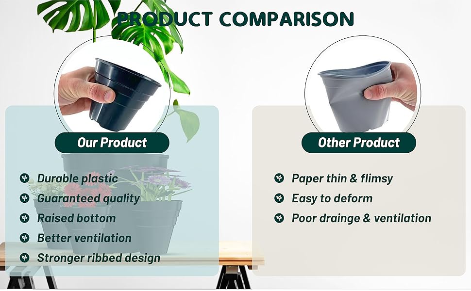plastic plant pot
