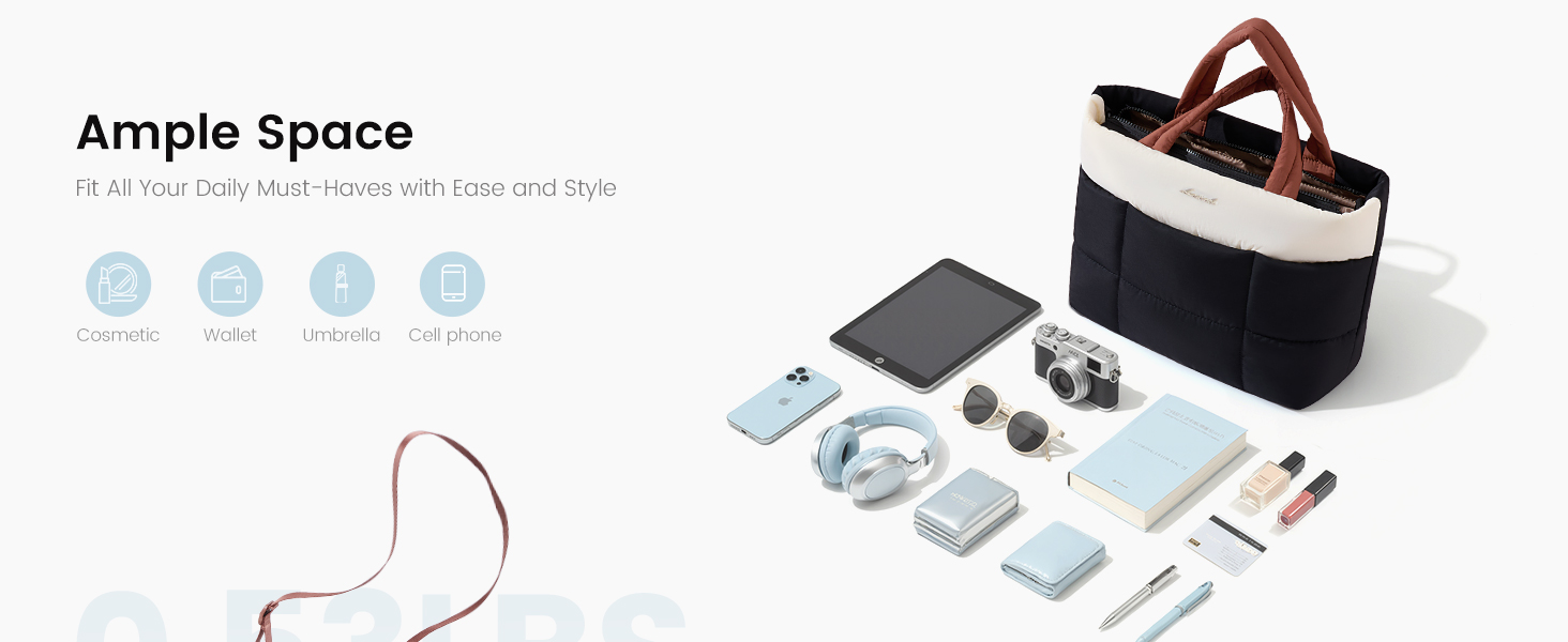 puffer crossbody bags for women