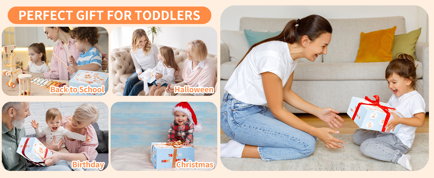 Busy edition Montessori Toys for 13 Year Old，5in1 Set