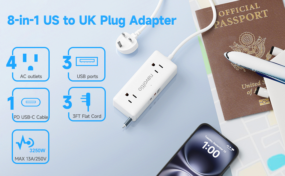 us to uk plug adapter; uk adapters for travel