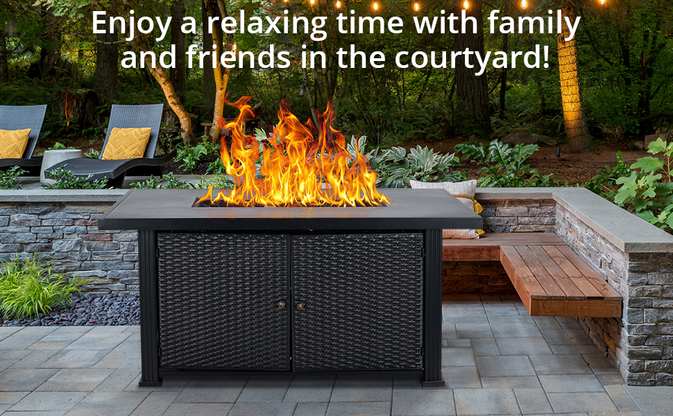 fire pit table