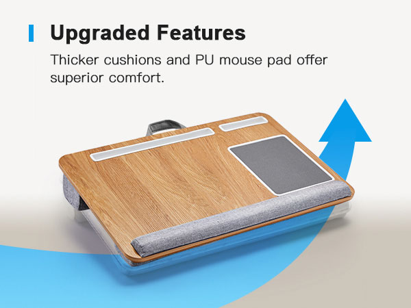 HNLD3 lap desk with cushion laptop lap desk laptop stand for bed lap desk for laptop