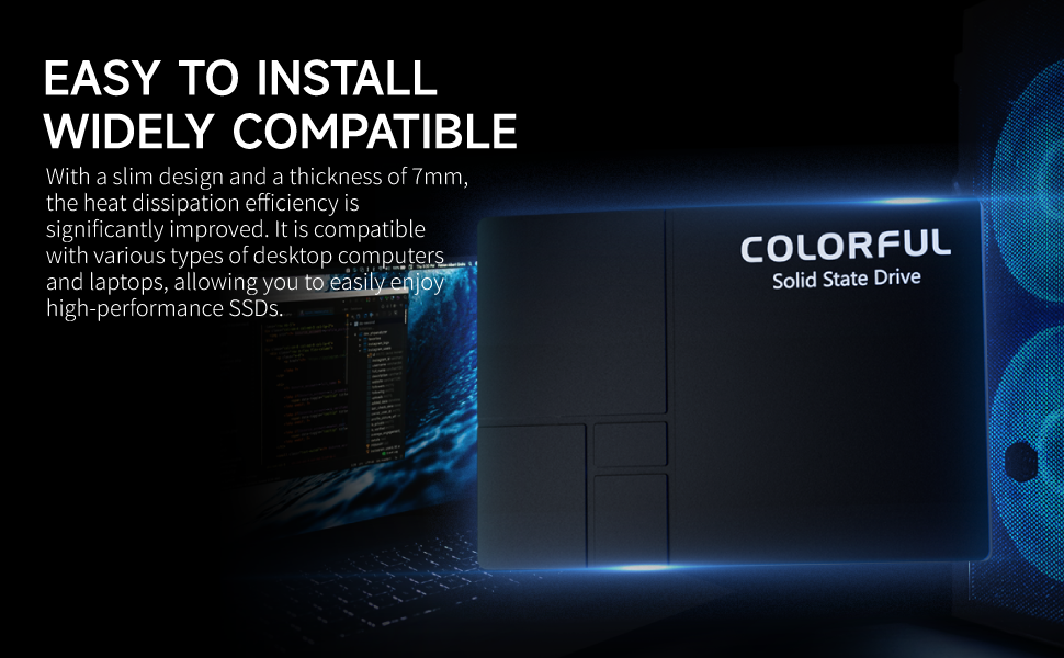 Easy to install, widely compatible