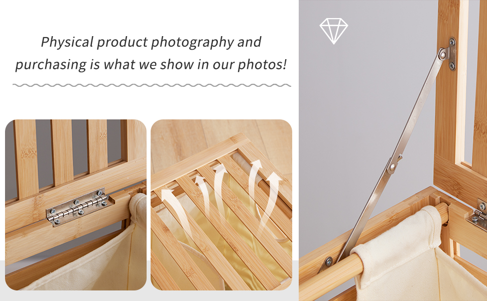 Laundry Hamper with Lid 4