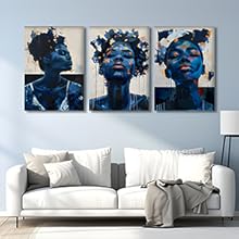 Abstract Woman Canvas Wall Art