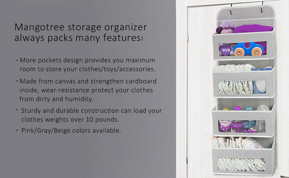 door hanging organizer