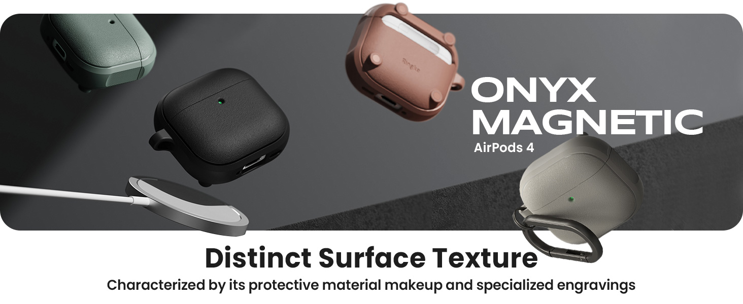 Μαγνητική θήκη Ringke Onyx συμβατή με AirPods 4th
