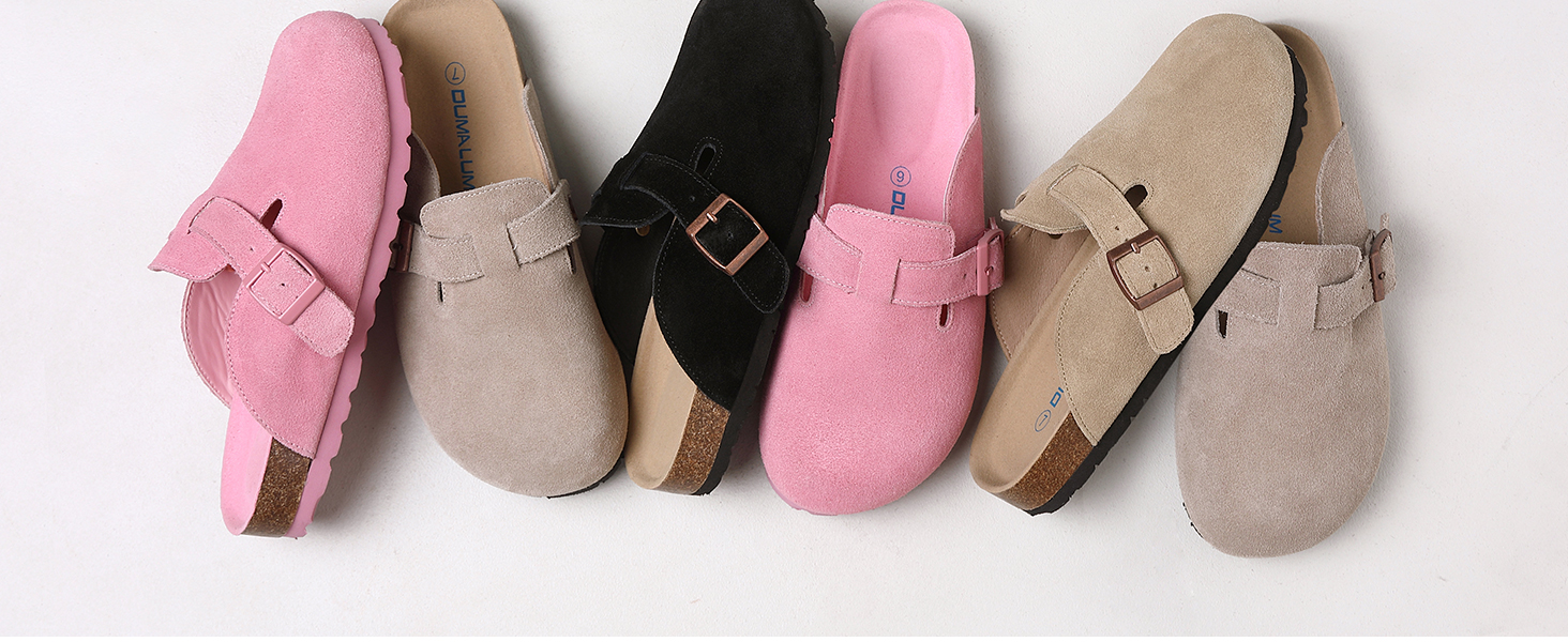 suede clogs 0705