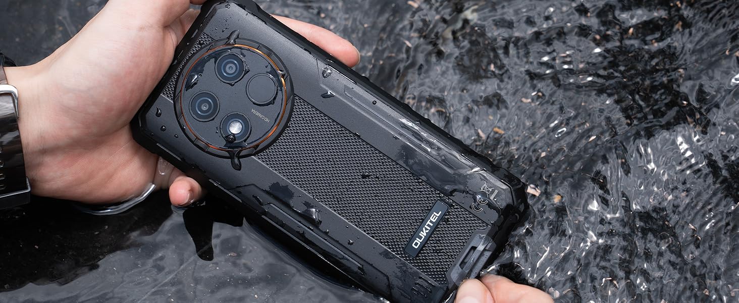 OUKITEL WP28S Movil Irrompible - Android 14 Movil Resistente Batería 10600mAh