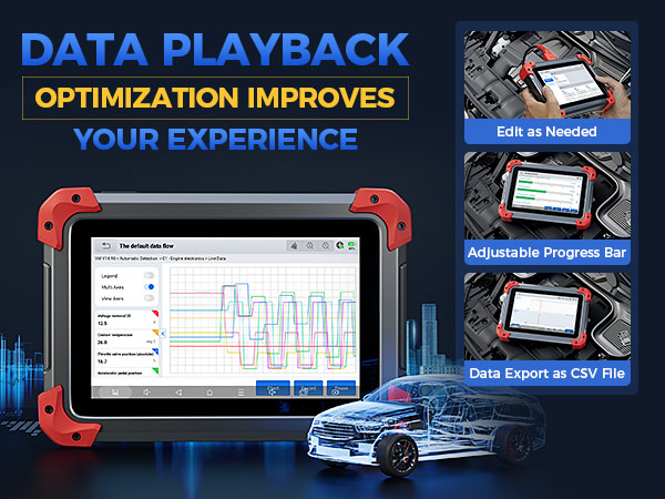 Export Data &amp; Up to 8 pids Graphing