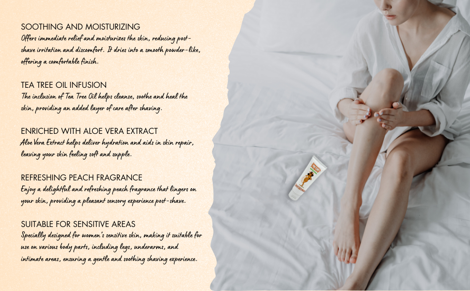 CaveWoman After Shave Gel Soothing Moisturizing