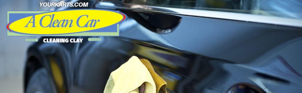 cLINGING CAR BANNER car cleaning clay