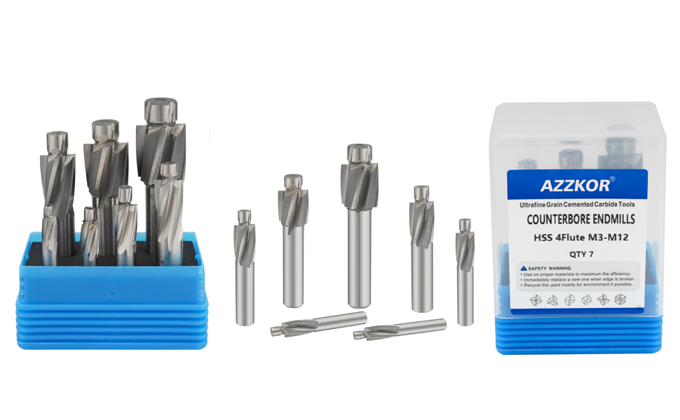 HSS-4F-COUNTERSUNK-7PCS