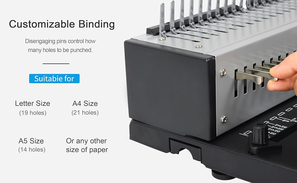 comb binding machine