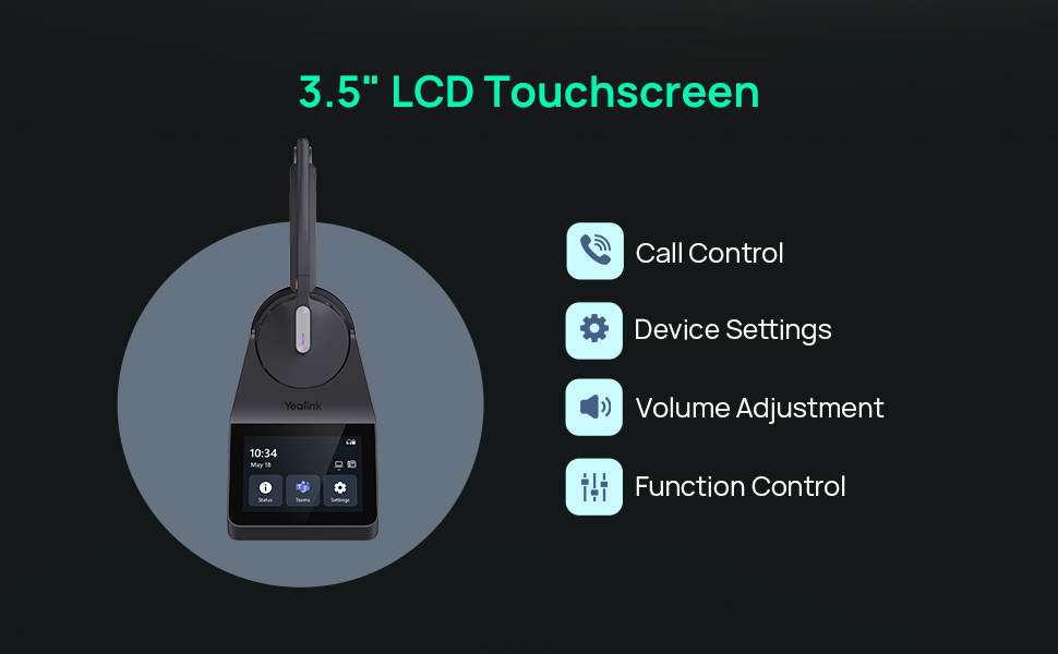 yealink ha64 lcd touchscreen