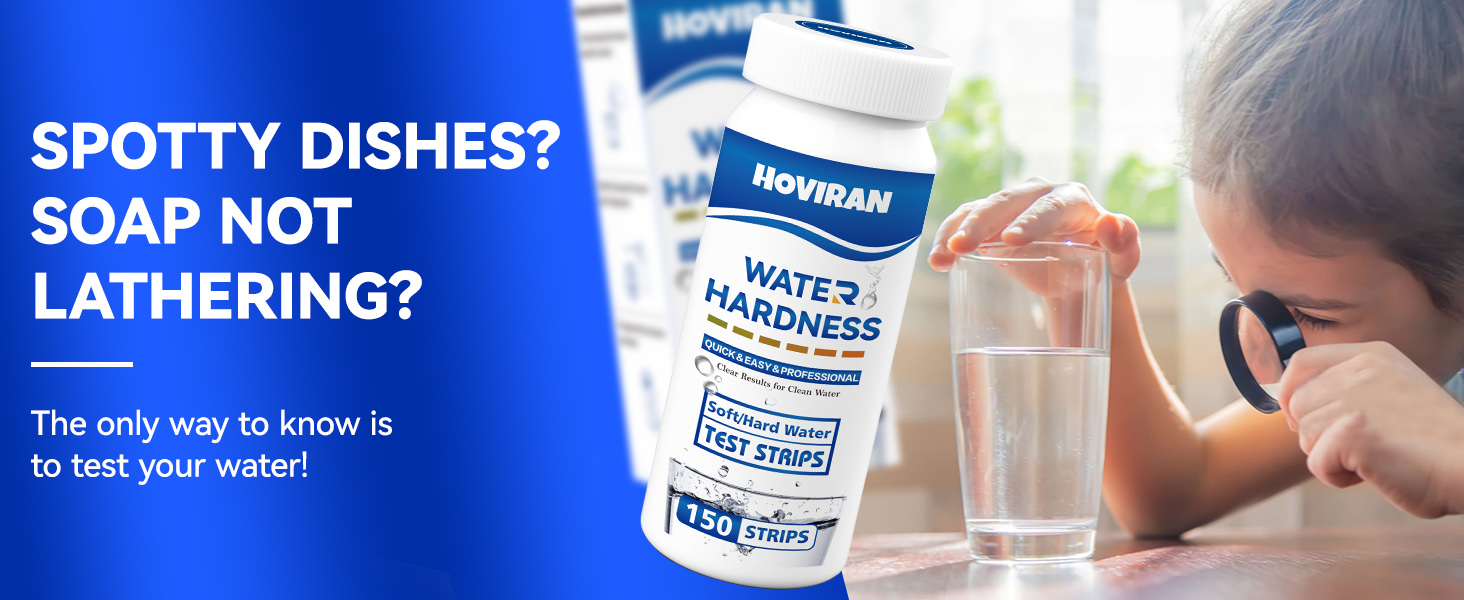 water test strips soft hard water testing kit