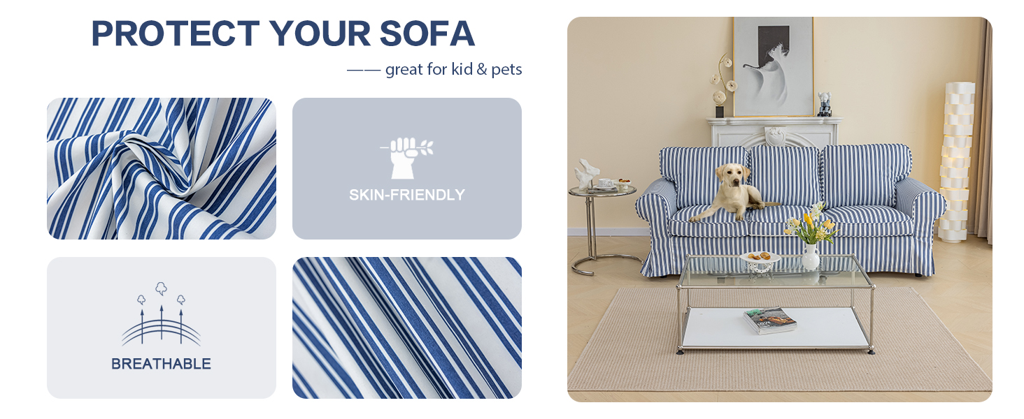 MASWOND Ektorp Sofa Cover Replacement is Custom Made