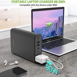 Amazon | Omars 人気 ポータブル電源 小型 24000mAh 88Wh 大容量