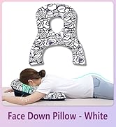 Face Down Pillow After Eye Surgery for Sleeping on Stomach Sleeper Face Hole Prone Pillow