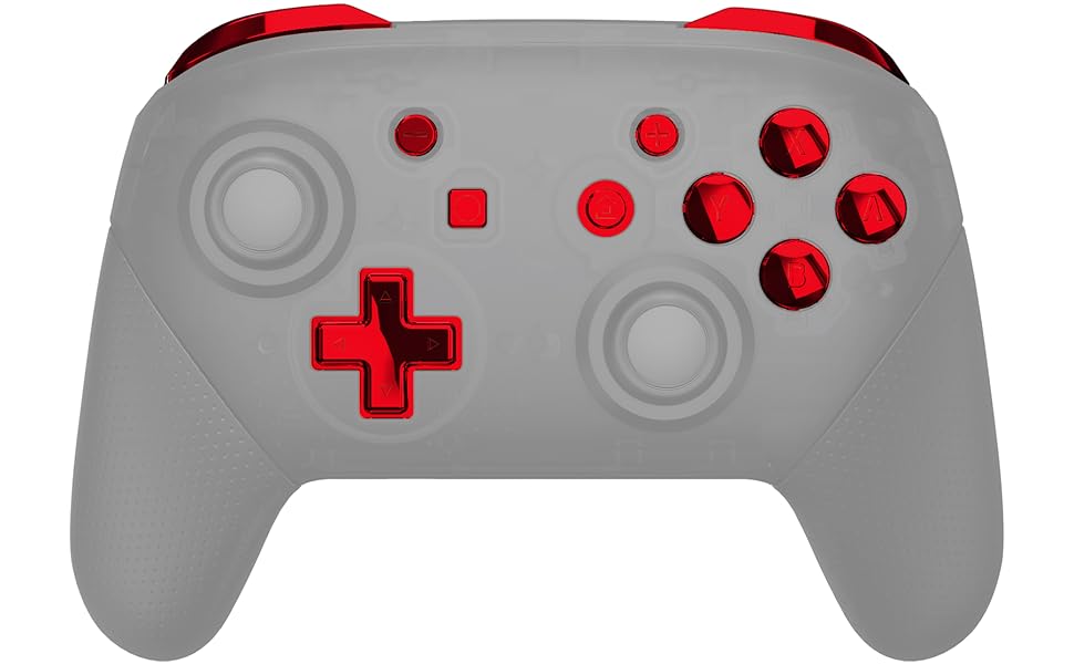 Amazon.co.jp: eXtremeRate プロコン switchに対応用ABXY D-pad