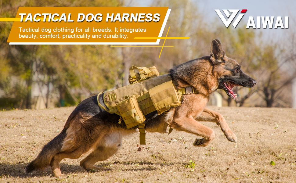 TACTICAL DOG HARNESS