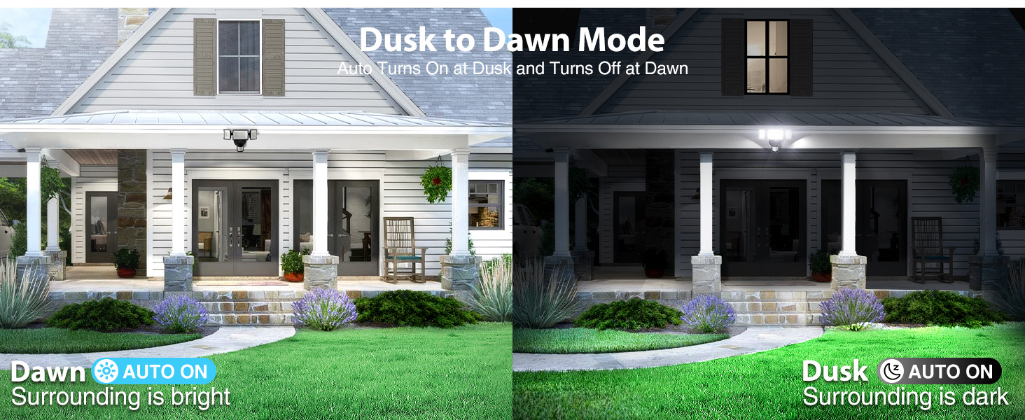 dusk to dawn outdoor light