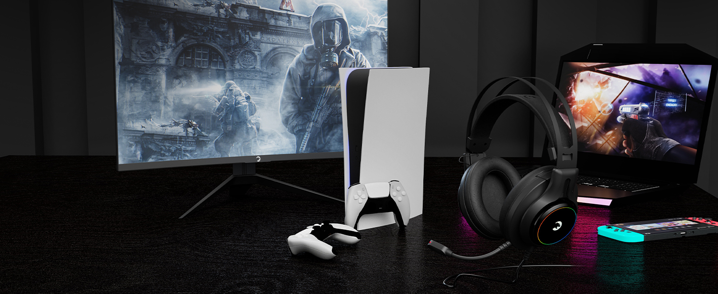 Built-in USB port, advanced internal sound card, studio-quality sound.