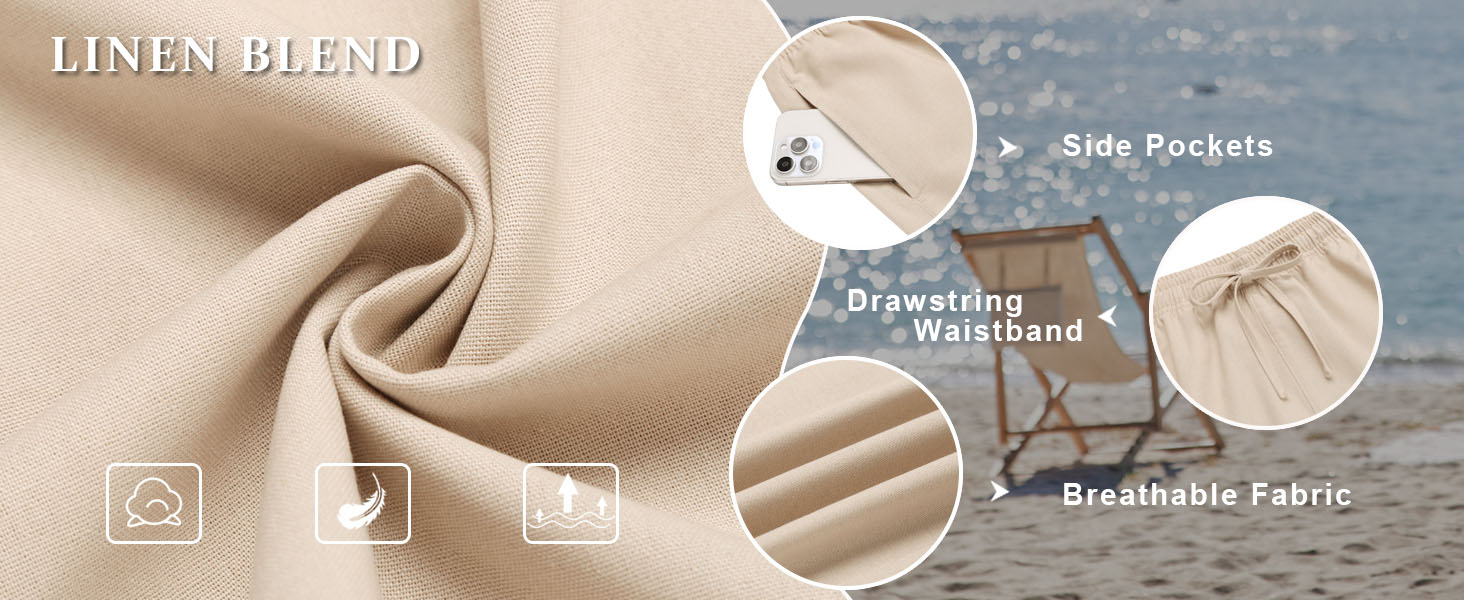 black linen pants men