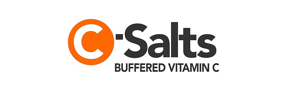 Image of C Salts Buffered Vitamin C Powder high potency dose ascorbate supplement for immune logo