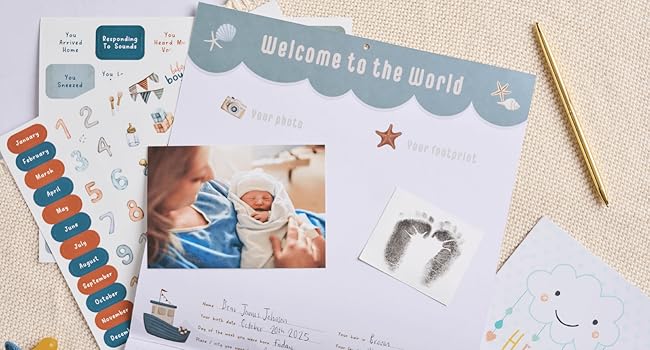 baby keepsake calendar