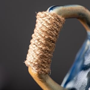 handmade mug with handle